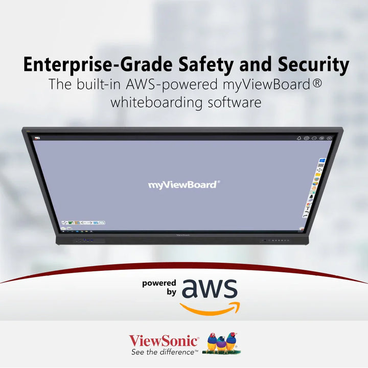 ViewSonic 75" IFP7552-1A Interactive Display 4K ViewBoard 3840 x 2160 - ViewSonic Store