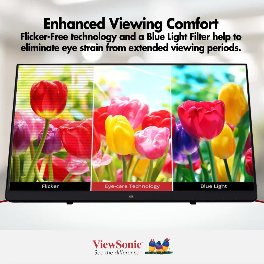 ViewSonic TD2230 22'' 10-Point Multi Touch Screen Monitor - 1920x1080 - ViewSonic Store