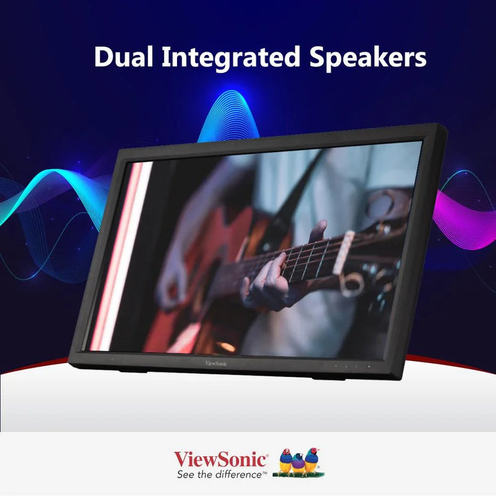 ViewSonic TD2223-2 22" IR 10-point Touch Screen Monitor - 1920 x 1080 - ViewSonic Store