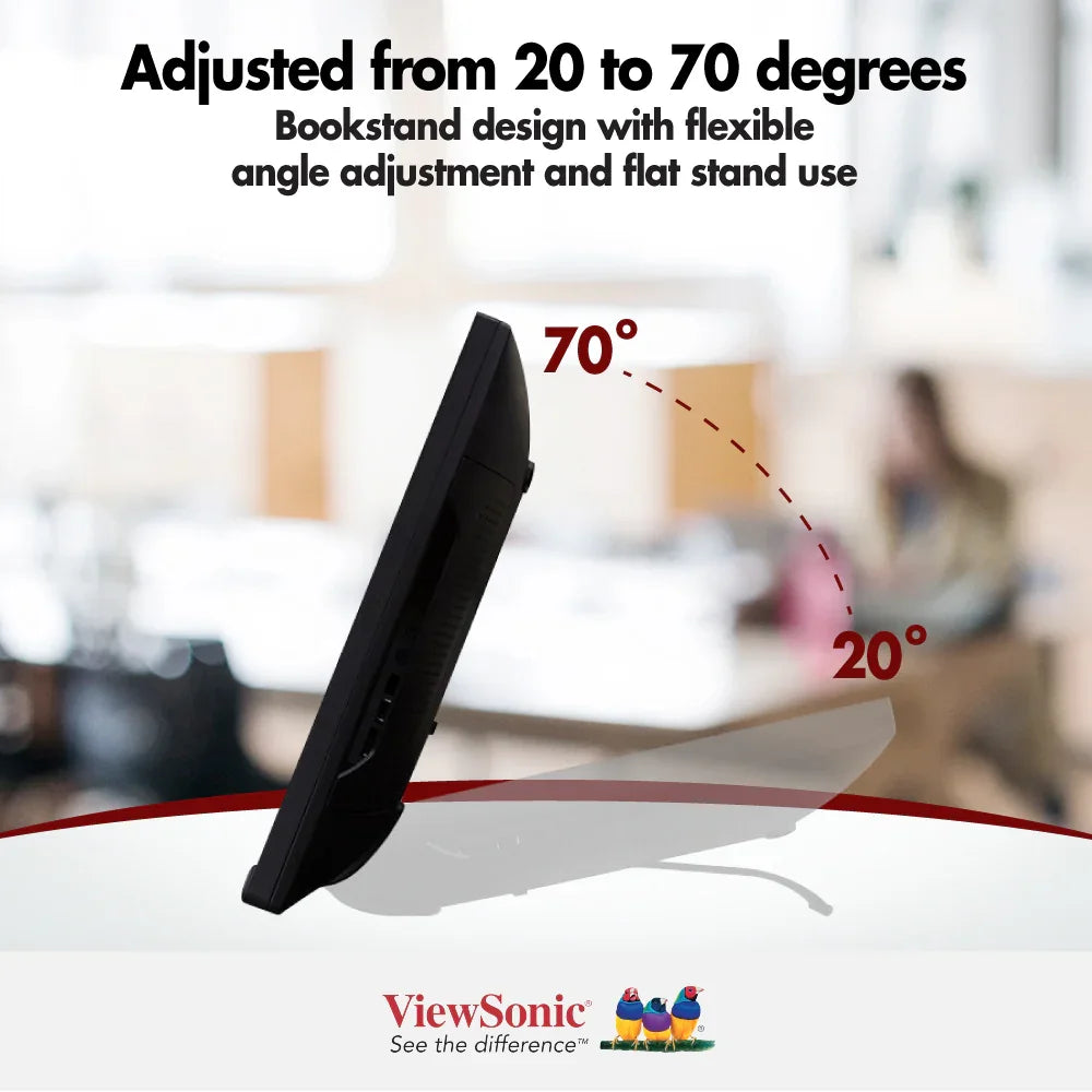 ViewSonic TD2230 22'' 10-Point Multi Touch Screen Monitor - 1920x1080 - ViewSonic Store