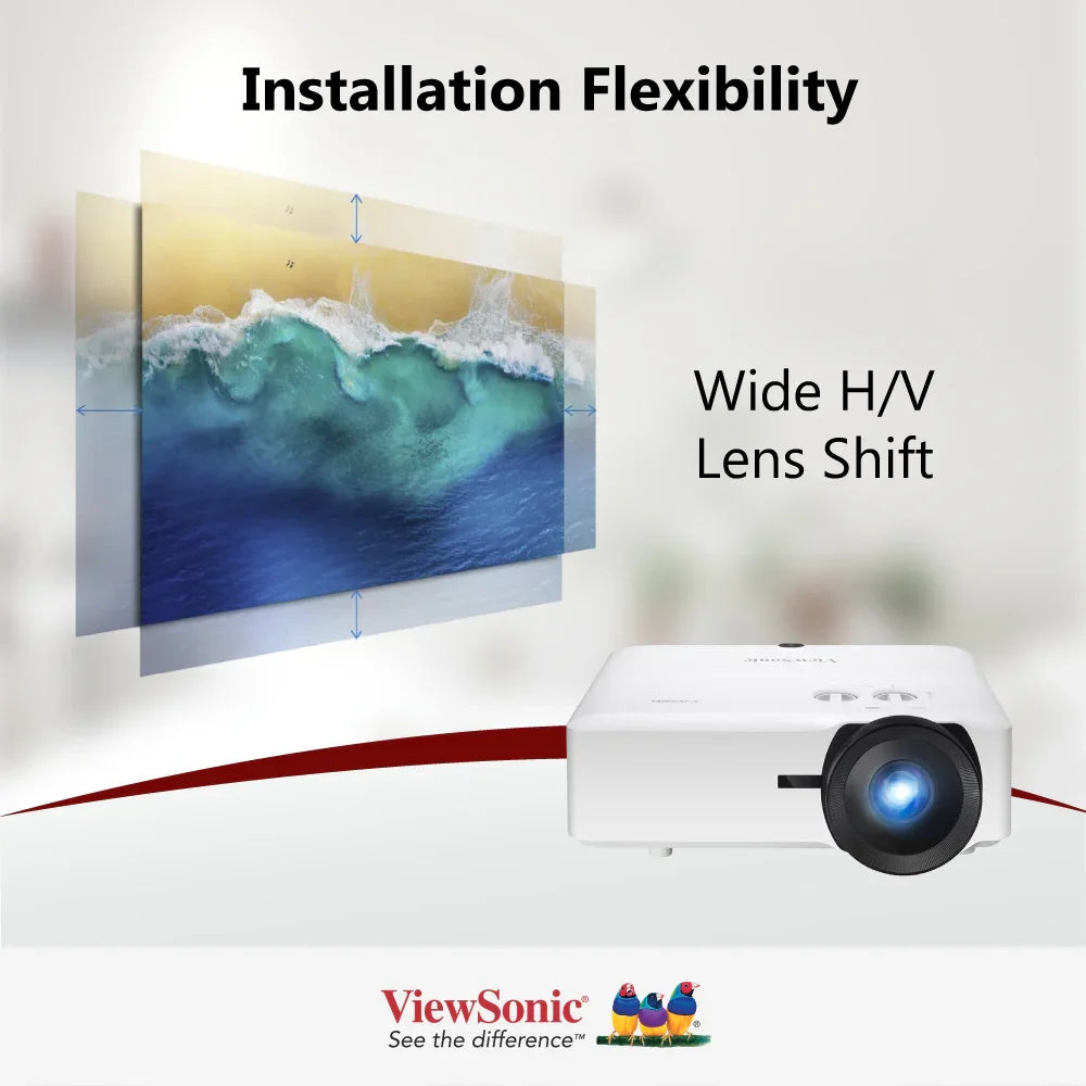 ViewSonic LS860WU 5000 ANSI Lumens WUXGA Projector 1920 x 1200 HDBaseT - ViewSonic Store