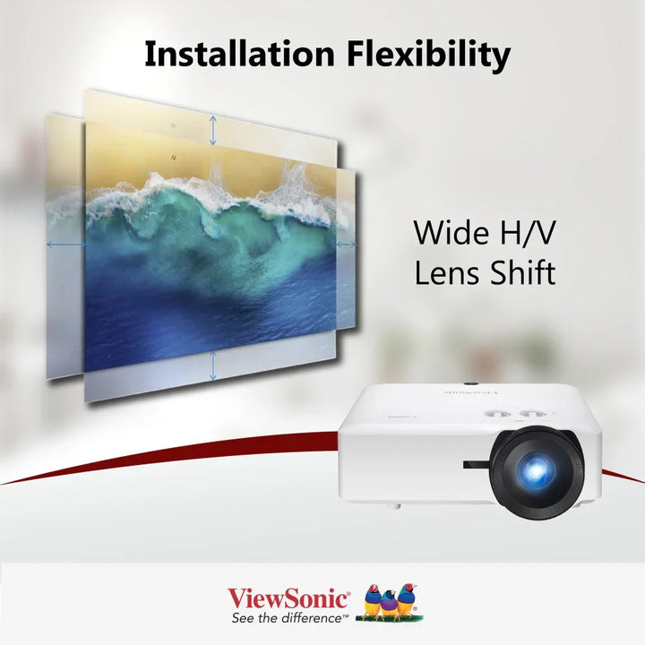 ViewSonic LS920WU 6000 ANSI Lumens WUXGA Laser Projector 1920 x 1200 - ViewSonic Store