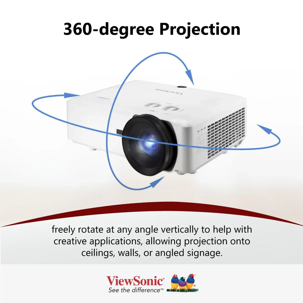 ViewSonic LS860WU 5000 ANSI Lumens WUXGA Projector 1920 x 1200 HDBaseT - ViewSonic Store