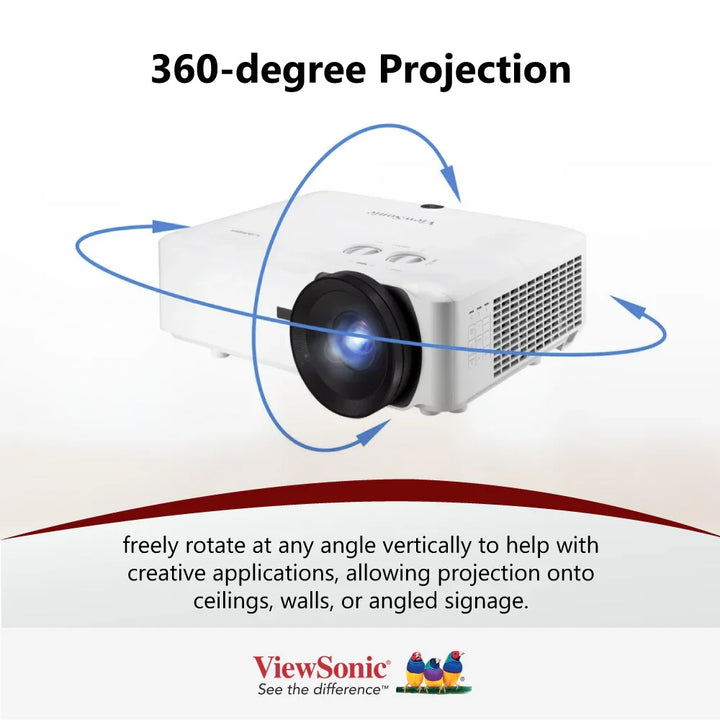 ViewSonic LS860WU 5000 ANSI Lumens WUXGA Projector 1920 x 1200 HDBaseT - ViewSonic Store