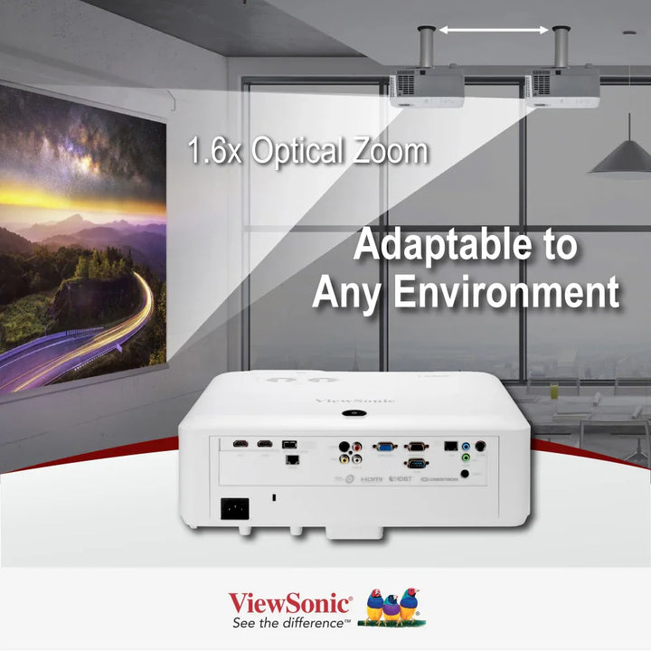 ViewSonic LS920WU 6000 ANSI Lumens WUXGA Laser Projector 1920 x 1200 - ViewSonic Store