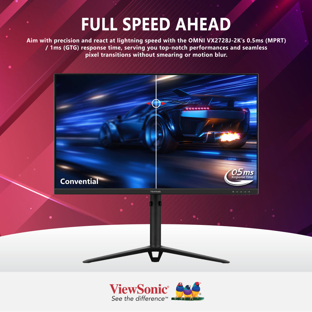 ViewSonic VX2728J 27” 165Hz Fast IPS Gaming Monitor