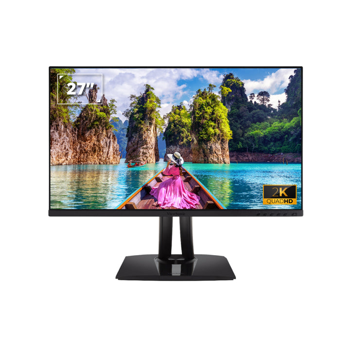 ViewSonic VP2756-2K 27" 2K QHD Pantone Validated 100% sRGB & Factory Pre-Calibrated Monitor with 60W USB-C