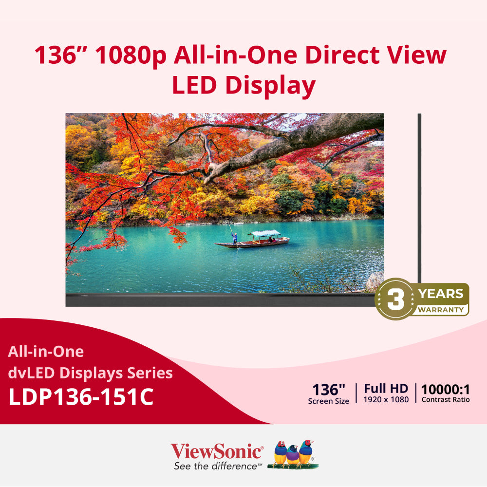 ViewSonic LDP136-151C 136” 1080p All-in-One Direct View LED Display
