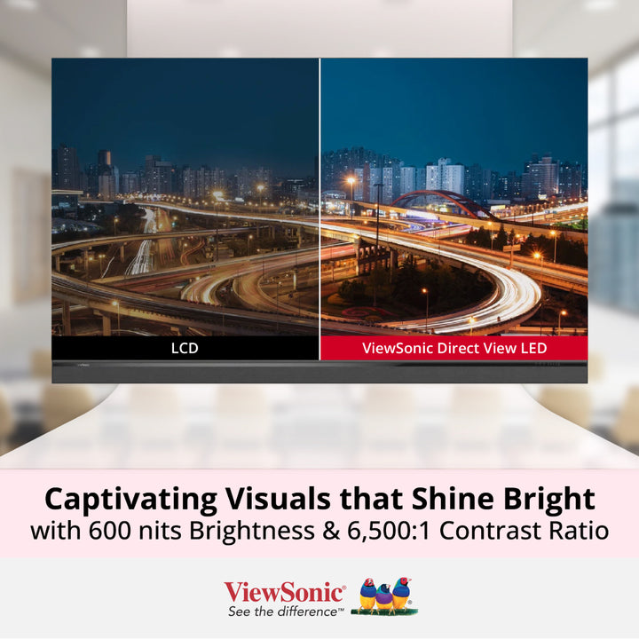 VIEWSONIC LDM163-182 163” All-in-One Direct View LED Display