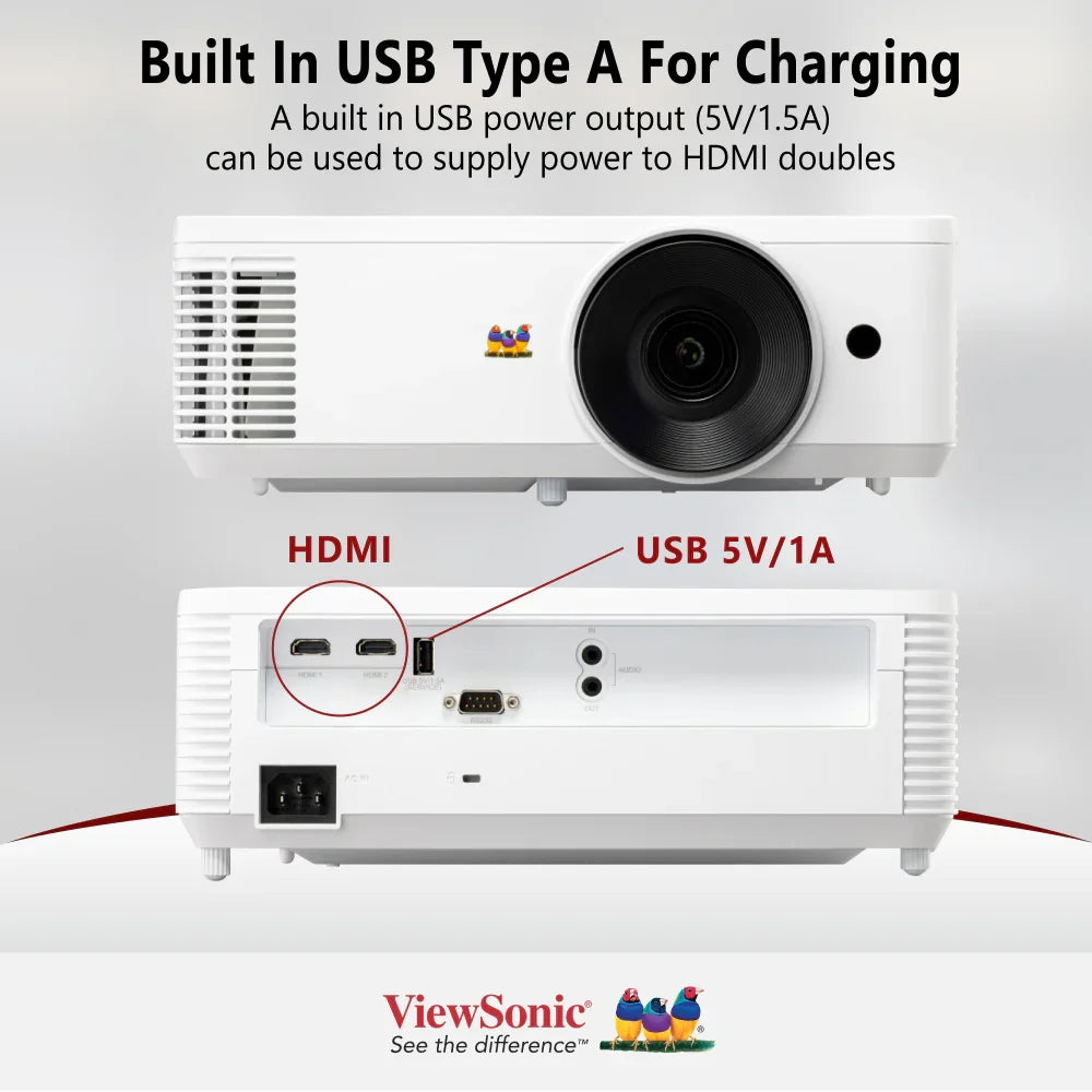 ViewSonic PX704HD 4,000 ANSI Lumens 1080p Home & Business Projector - ViewSonic Store