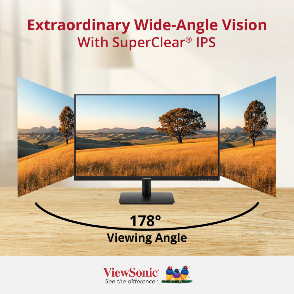 ViewSonic VA270-H 27” Full HD Monitor 100Hz Fast 1ms Response Time