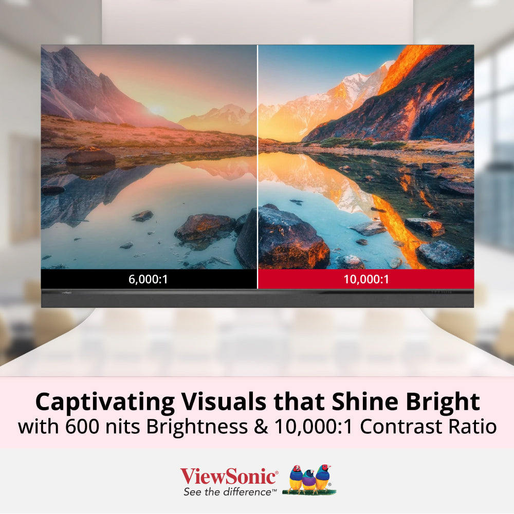 VIEWSONIC LDP136-071C 136” 4K UHD All-in-One Direct View LED Display