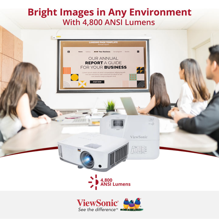 ViewSonic SP3 4,800 ANSI Lumens SVGA Business Projector