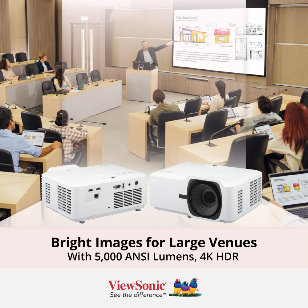 ViewSonic LSD500-4K 5,000 ANSI Lumens 4K Laser Installation Projector