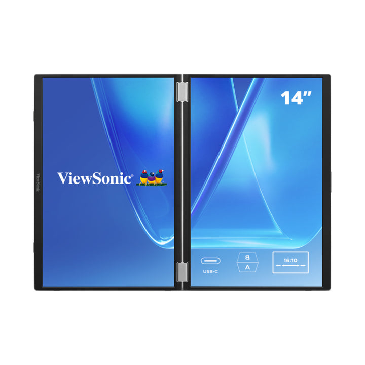 ViewSonic VG1457 14" WUXGA FHD+ Dual Screen Portable Monitor