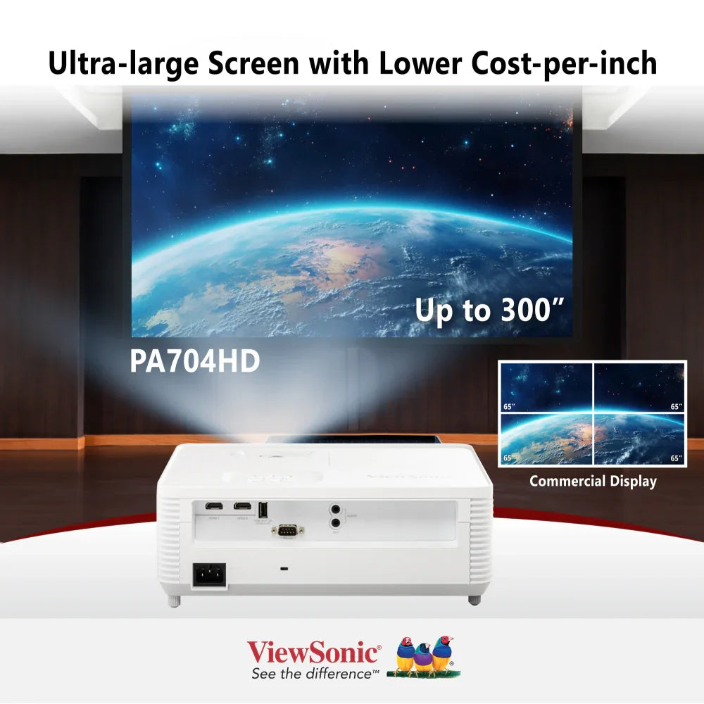 ViewSonic PX704HD 4,000 ANSI Lumens 1080p Home & Business Projector - ViewSonic Store