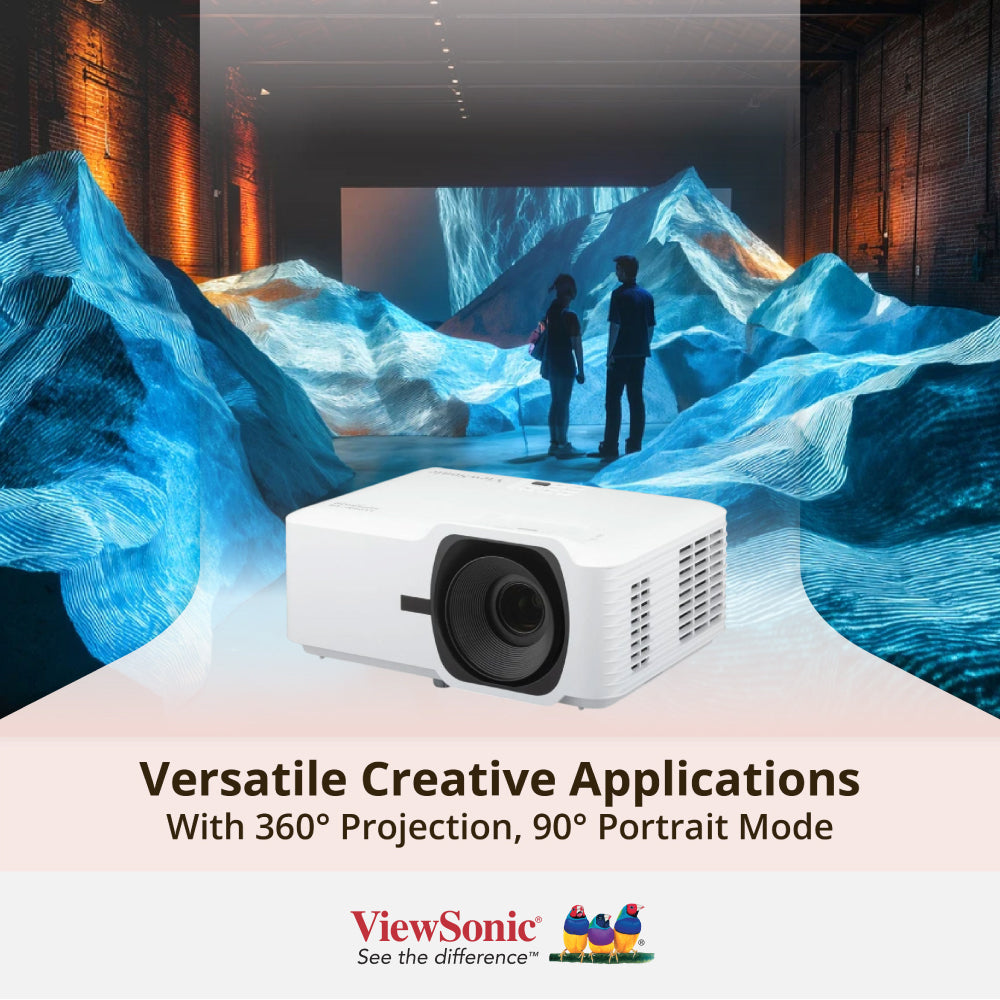ViewSonic LSD500-4K 5,000 ANSI Lumens 4K Laser Installation Projector