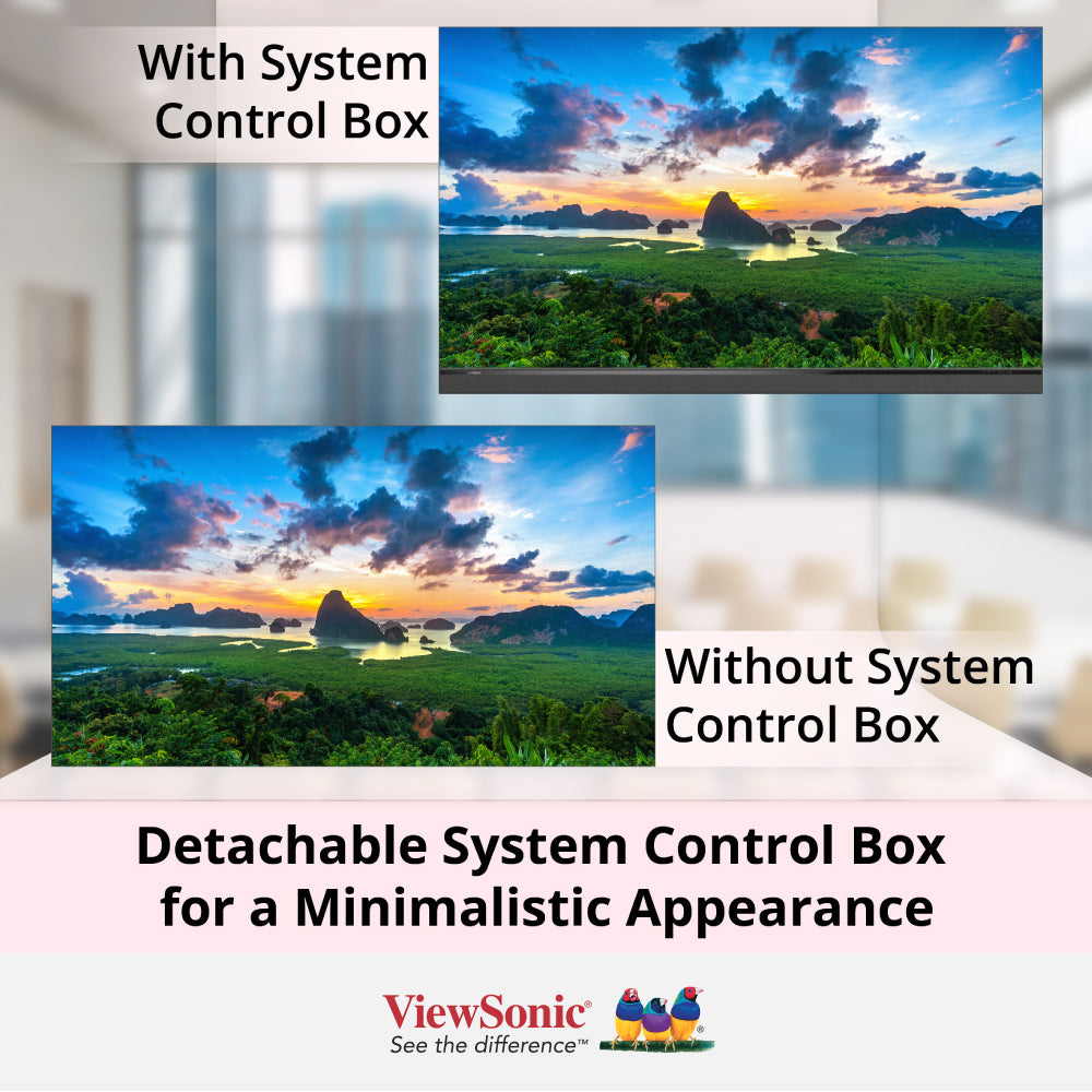 VIEWSONIC LDP136-071C 136” 4K UHD All-in-One Direct View LED Display