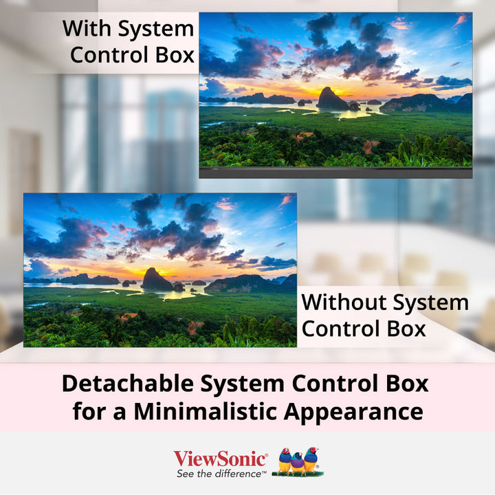 VIEWSONIC LDP136-071C 136” 4K UHD All-in-One Direct View LED Display