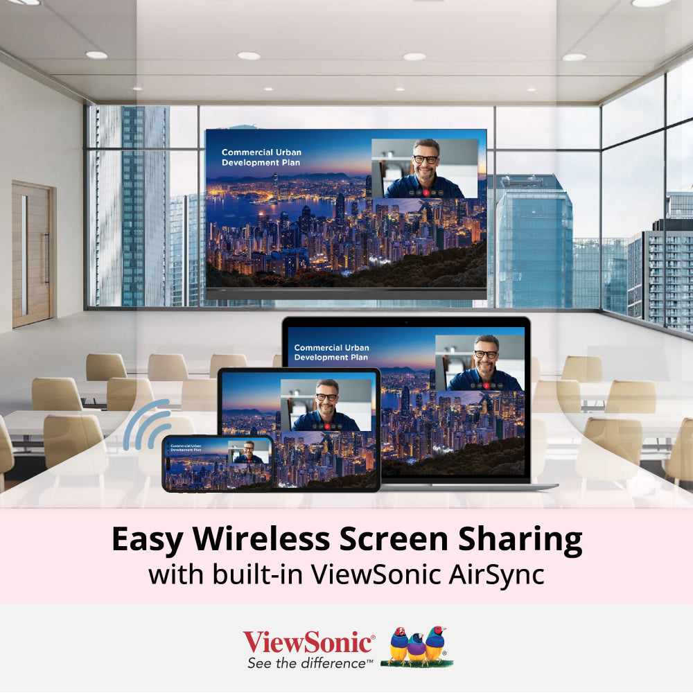 VIEWSONIC LDP136-071C 136” 4K UHD All-in-One Direct View LED Display