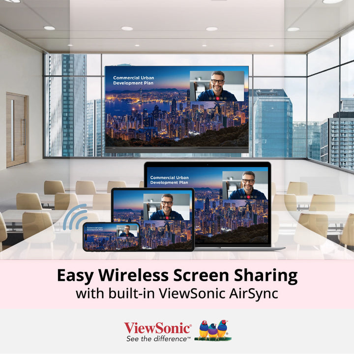 VIEWSONIC LDP136-071C 136” 4K UHD All-in-One Direct View LED Display