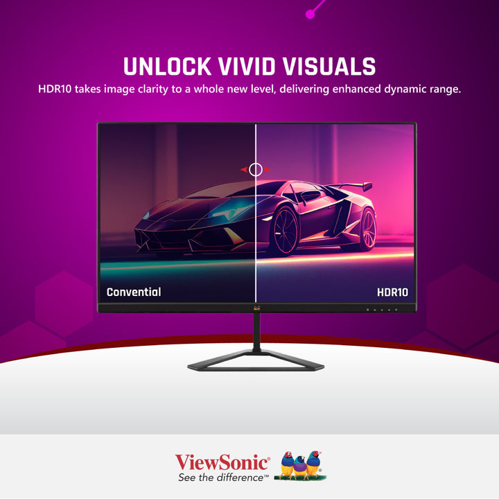 ViewSonic VX2779-HD-PRO 27” 180Hz Gaming Monitor