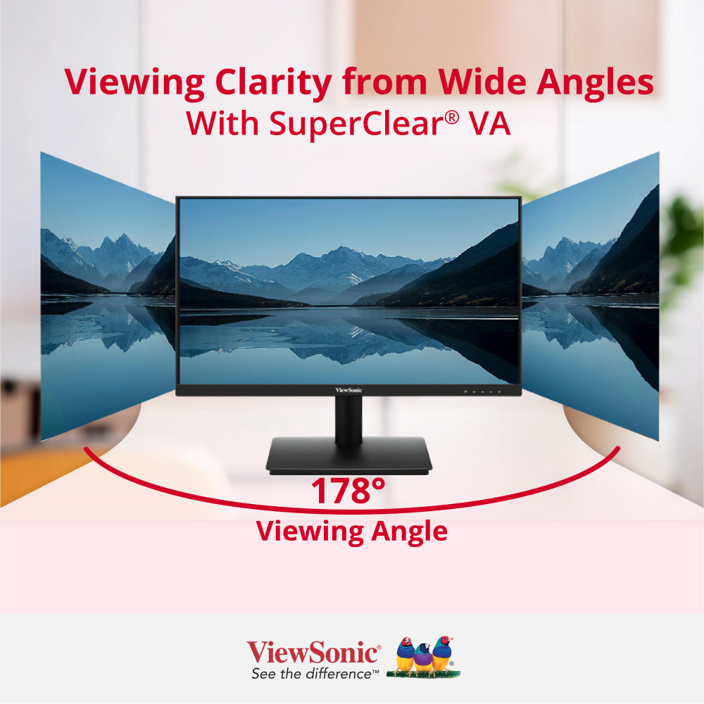 ViewSonic VA220A-H 22” Full HD 120Hz Monitor with Fast 1ms Response Time