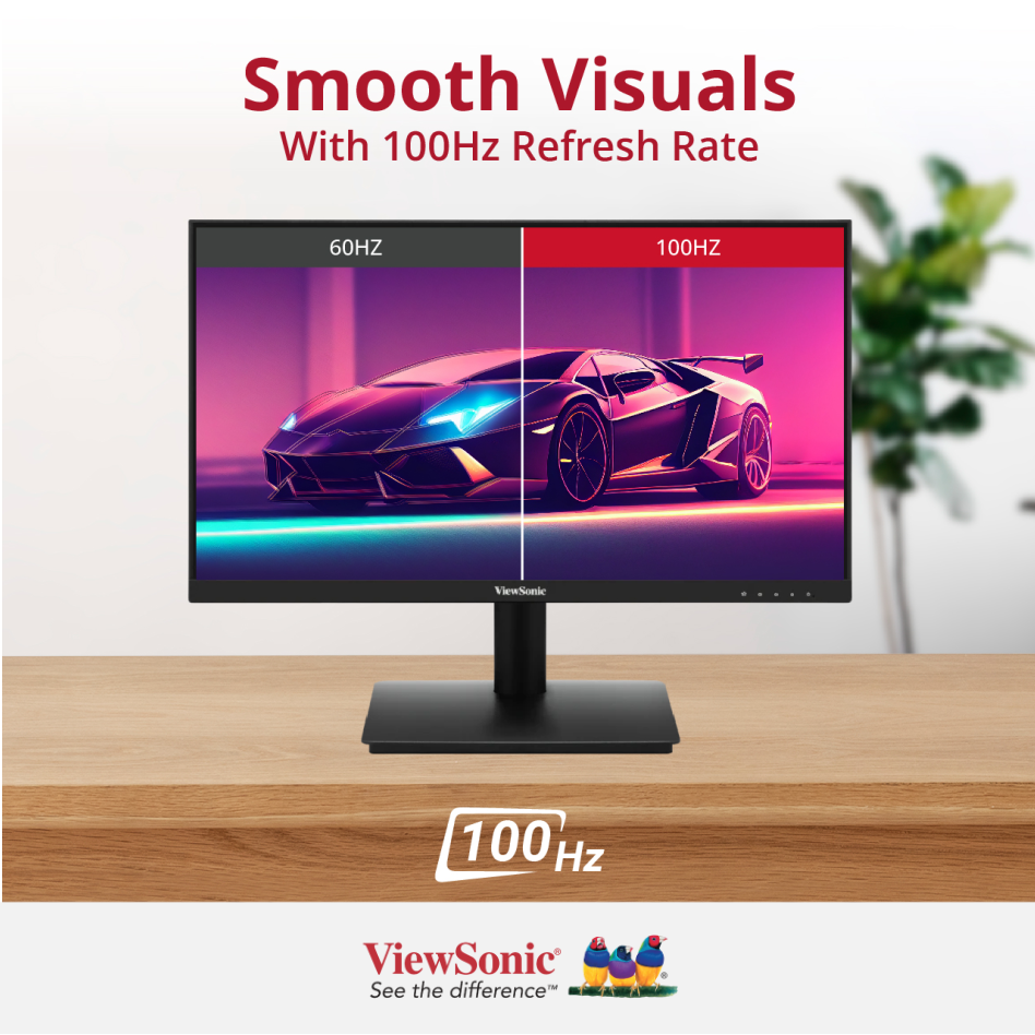 ViewSonic VA220-H 22" Full HD Monitor - 1920x1080, 100Hz, 1ms HDMI/VGA