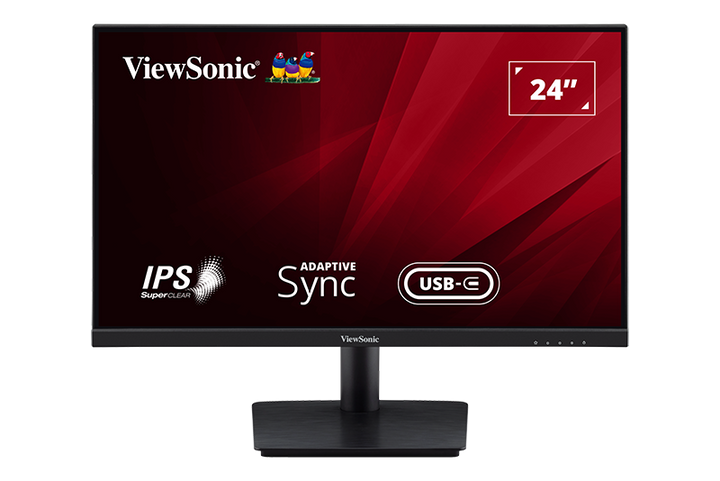 ViewSonic VA2409-MHU 24” Full HD Monitor - 1920 x 1080, 75 Hz, USB-C