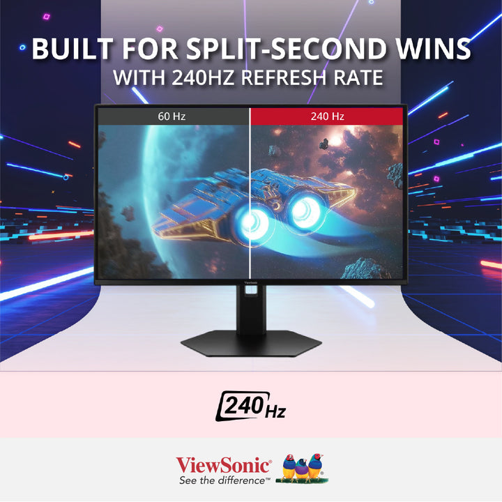 ViewSonic XG2738-2K-OLED 27" 240Hz QD-OLED Gaming Monitor