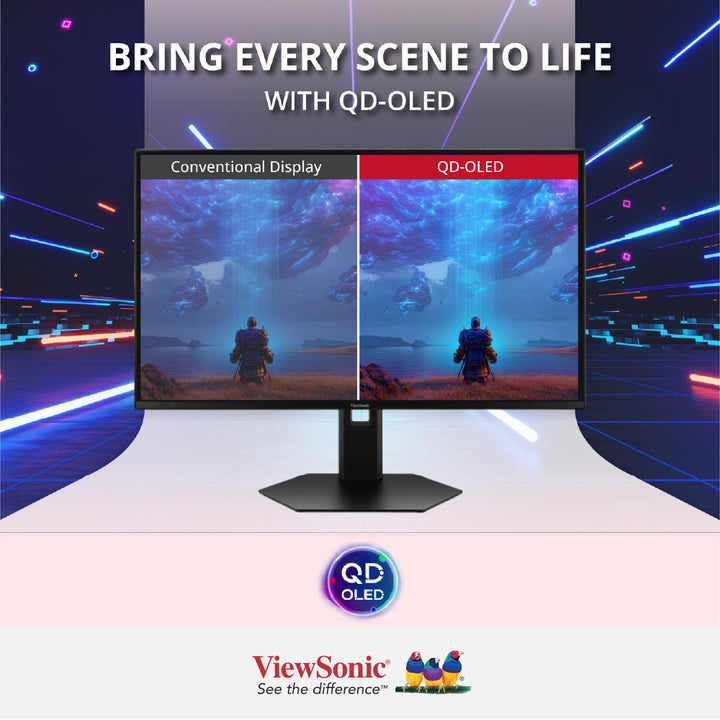 ViewSonic XG2738-2K-OLED 27" 240Hz QD-OLED Gaming Monitor