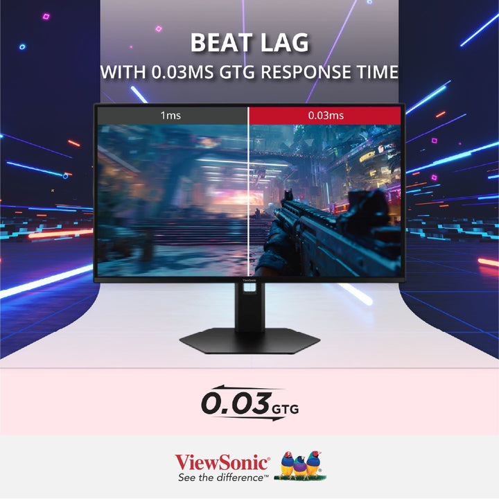 ViewSonic XG2738-2K-OLED 27" 240Hz QD-OLED Gaming Monitor