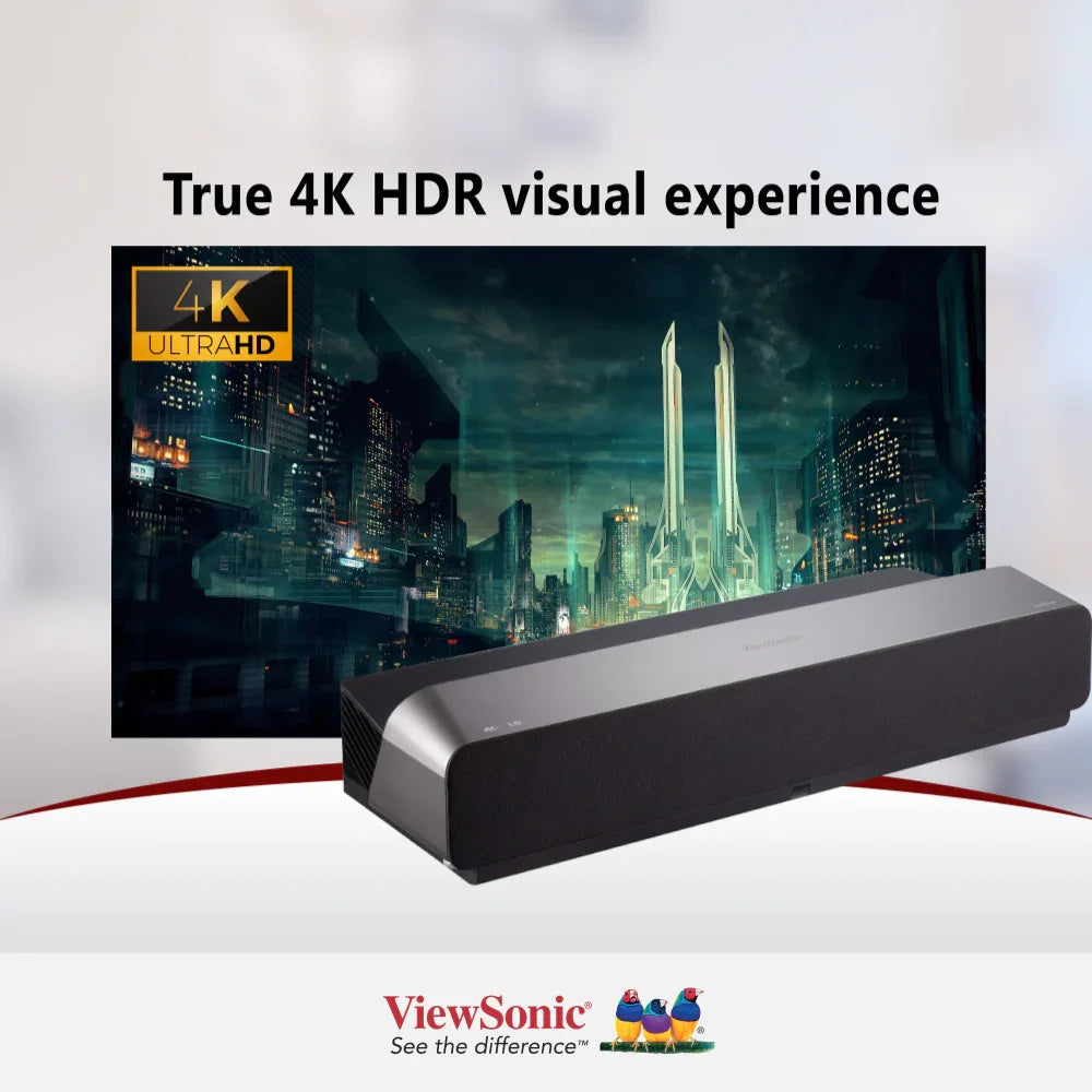 ViewSonic X1000-4K+ 4K UHD Ultra Short Throw LED Projector 3840 x 2160 - ViewSonic Store