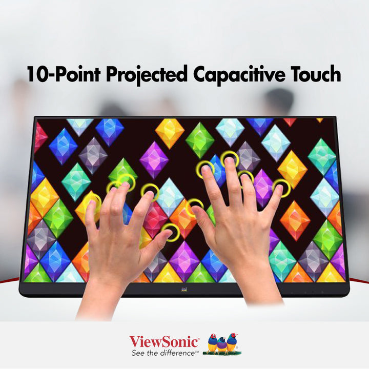 ViewSonic TD2230 22'' 10-Point Multi Touch Screen Monitor - 1920x1080