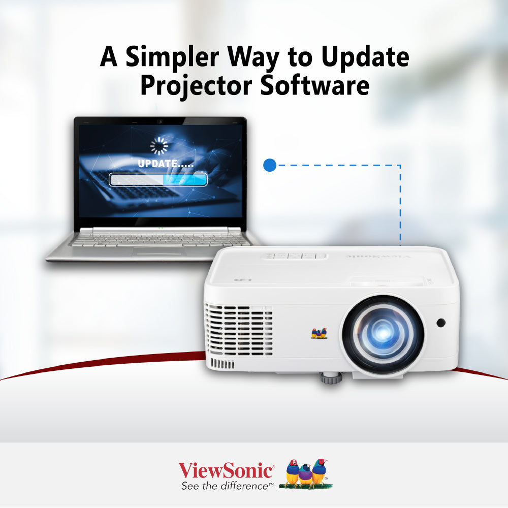 ViewSonic LS560WHE WXGA 3000 ANSI Lumen Short Throw LED Projector