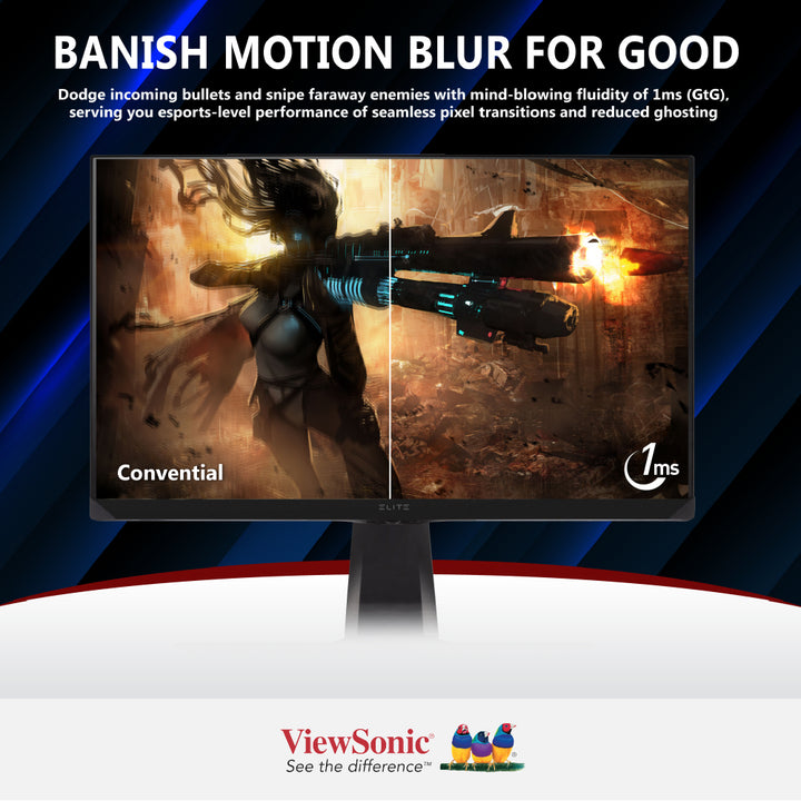 ViewSonic XG271QG 27" 240Hz IPS Gaming Monitor - 2560 x 1440, 1 ms